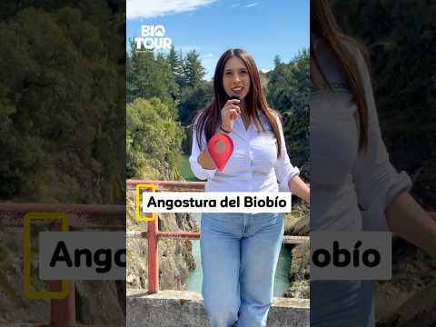 Está es la parte más angosta del Río Biobío