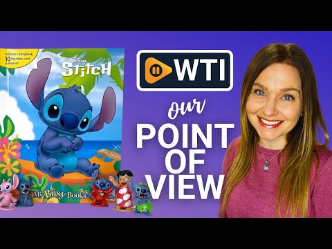 Disney Stitch My Busy Books - Storybook - WTI product video review