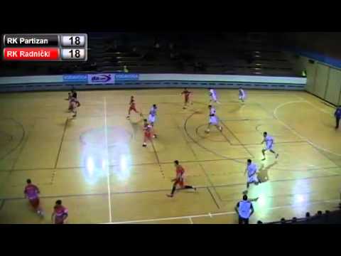 04.03.2015. RK Partizan - RK Radnicki - 2. poluvreme