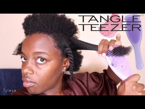 How To Use Tangle Teezer Scalp Massager & Naturally...