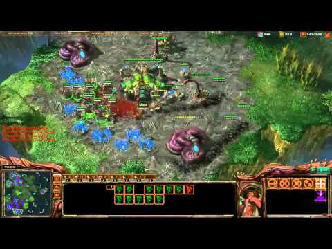 Destiny (Z) vs. Mass (Z) [Game 1] (Part 2/2) - Starcraft 2 Showmatch