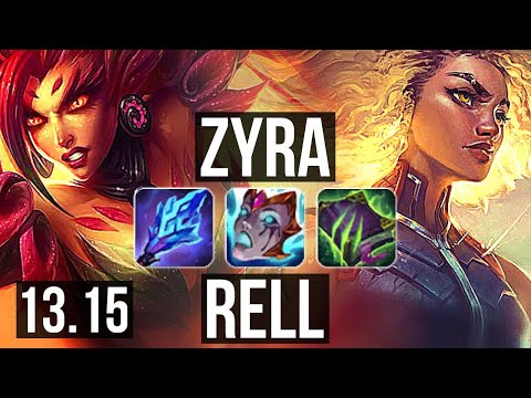 ZYRA & Nilah vs RELL & Ezreal (SUP) | 5/1/12, 1300+ games, 1.4M mastery | NA Master | 13.15