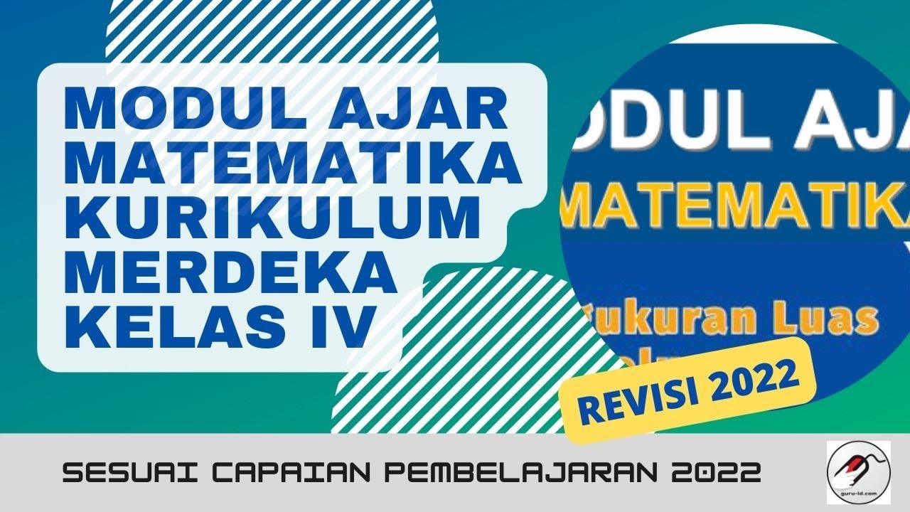 modul ajar matematika kelas 4 Kurikulum Merdeka Semester Genap 2022/2023