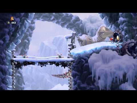 Rayman Legends 100% Walkthrough Part 61 - Mystical Pique - Mystical Munkey / Golly G. Golem