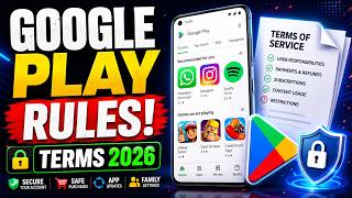 Google Play Terms of Service Explained 🔥 | Important Google Play Rules