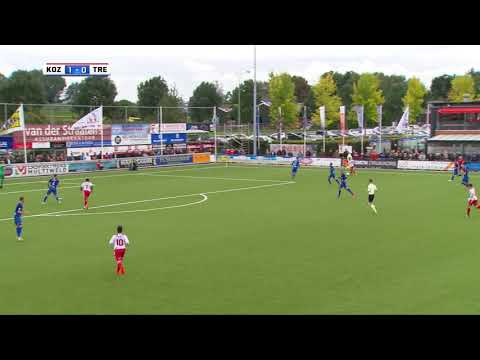 Leon Bot schittert in zijn jubileumwedstrijd voor Kozakken Boys