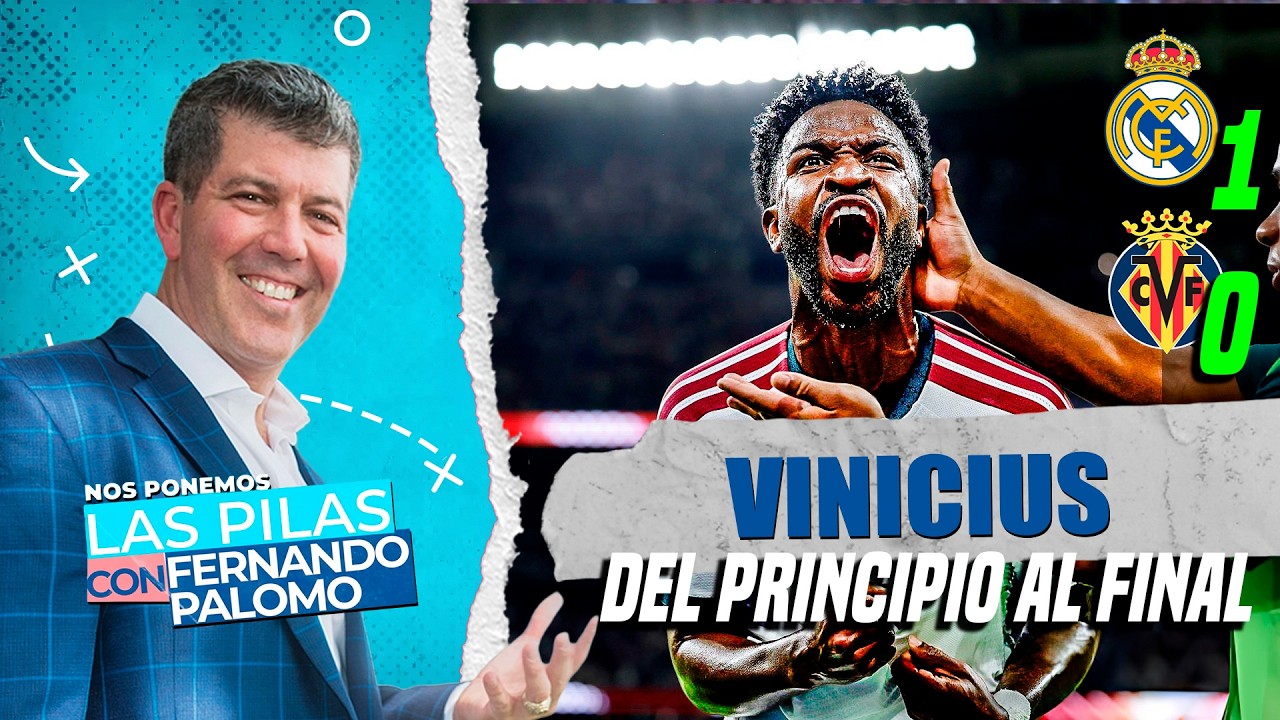 REAL MADRID VS VILLARREAL 1-0 | VINICIUS FUE NOTICIA DESDE EL PRINCIPIO HASTA EL FINAL