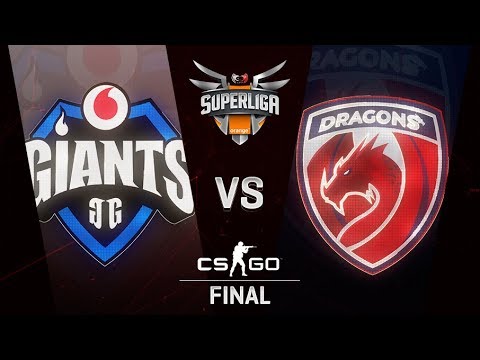 VODAFONE GIANTS vs DRAGONS E.C. | Superliga Orange CSGO | (FINAL) | MAPA 1