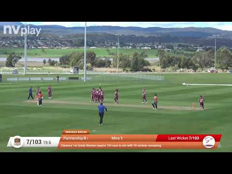 CTPL Match Highlights - Women's T20 1st Grade R4 - Raiders v Clarence