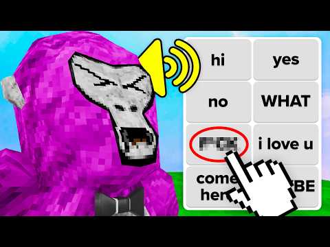 I Trolled with a FAKE Soundboard in Gorilla Tag