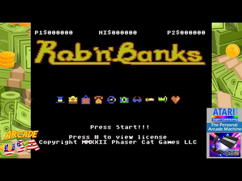 Rob N' Banks! (Atari 5200 - Homebrew)