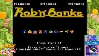 Rob N' Banks! (Atari 5200 - Homebrew)