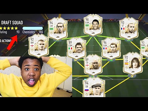 WORLDS FIRST 190 RATED FUT DRAFT CHALLENGE (FIFA 22)