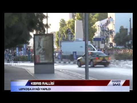 KIBRIS RALLİSİ'NİN LEFKOŞA AYAĞI YAPILDI