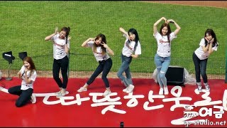 [4K]170706 FAVORITE ( 페이버릿 ) PARTY TIME ( 파티 타임 ) 직캠 at 인천 SK행복드림구장 by 여금