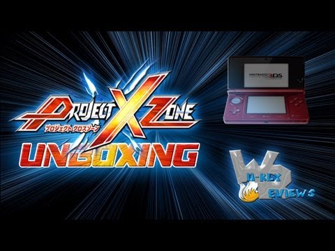 Project X Zone Limited Edition Nintendo 3DS Unboxing