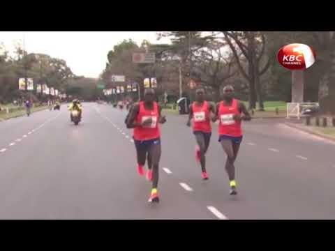 Kenya’s Emmanuel Saina sets new record at Buenos Aires Marathon