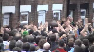 preview picture of video 'ASHBOURNE SHROVETIDE FOOTBALL Tue 2012'
