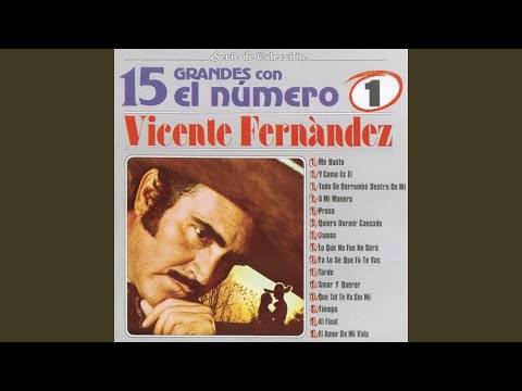 Quiero Dormir Cansado - Vicente Fernández