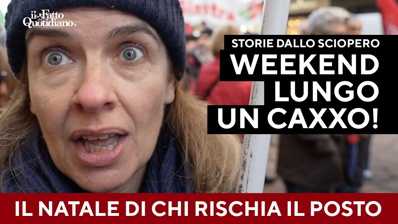 “Weekend lungo, un caxxo”, le storie degli operai che scioperano perché rischiano il licenziamento