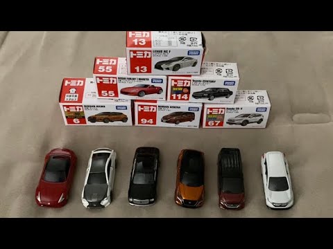 Opening Tomica Diecast Cars from Japan (Lexus RCF, Nissan Z Roadster, and More)