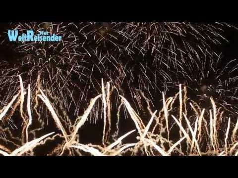 Malta: Fireworks Festival 2013 - über eine halbe Stunde Feuerwerk