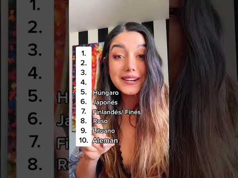 The hardest languages ​​to learn if you speak Spanish! 🤯 #languages ​​#language #polyglot #polyglot