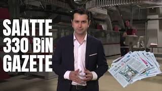Türkiye'nin En Büyük Matbaasına Gittik! Saatte 330 Bin Gazete Basılıyo
