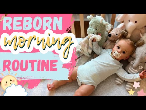 REBORN Morning ROUTINE ☀️ 🥣 with Baby Pippa | Dressing & Feeding #reborn #reborns #rebornroutine