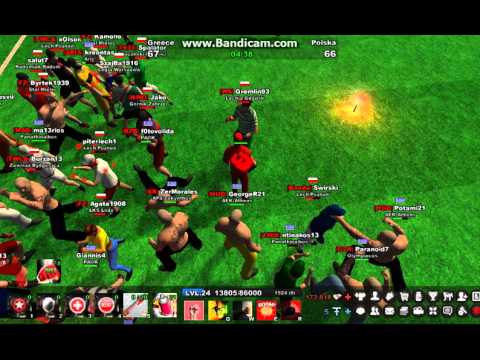 Greece-Polska hooligans game