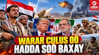 DAGAALO LAGU HOOBTAY OO KA SOCDA ITOOBIYA  YAMAN OO DHUL KALA QABSADAY  IIRAAN  TRUMP  UKRAINE 