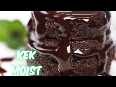 Kek Coklat Moist Sukatan Cawan | blender