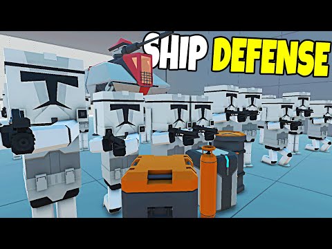 Clone Wars SHIP BOARDING Defense in NEW Star Wars Mod! - Ancient Warfare 3
