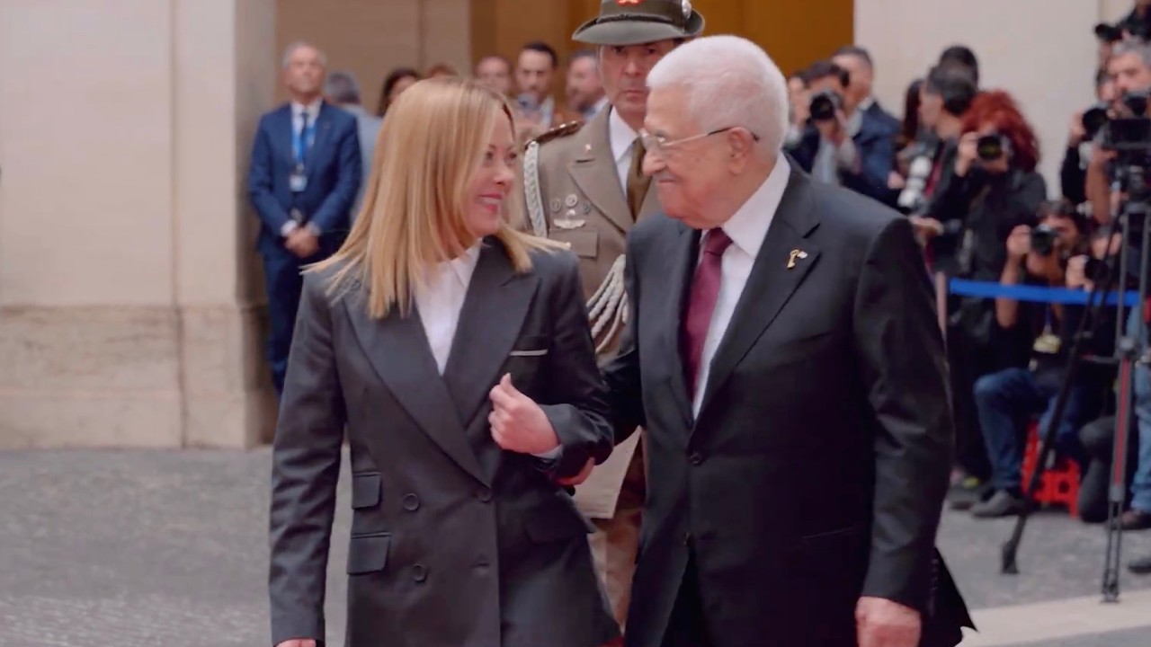 GIORGIA MELONI HA RICEVUTO IL PRESIDENTE DELLA PALESTINA, MAHMOUD ABBAS