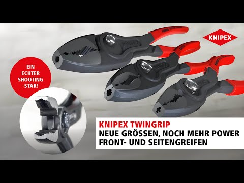 KNIPEX TwinGrip (82 02 250) // neue Größen, noch mehr Power