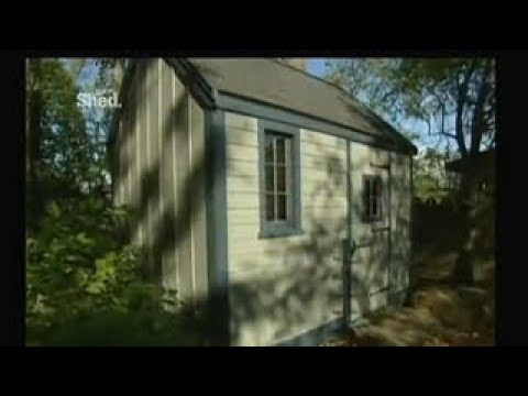 Complete Backyard Shed Build In 3 Minutes - iCreatables Shed Plans