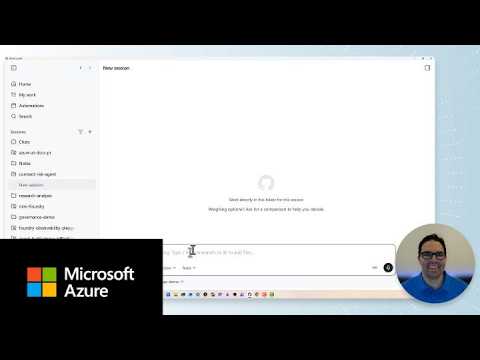 Video Thumbnail: Build and run long-running agents in Foundry Agent Service