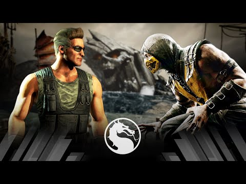 Mortal Kombat X - Johnny Cage Vs Scorpion (Very Hard)