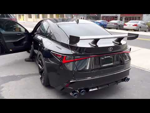 Lexus Racing IS 500 | Apex-i N1-X Exhaust (Non Resonated) X Titanium Tips | Buckhead Imports