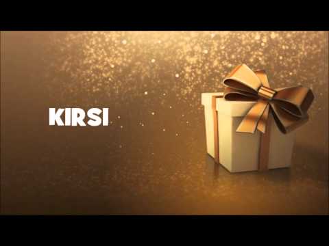 HAPPY BIRTHDAY KIRSI !