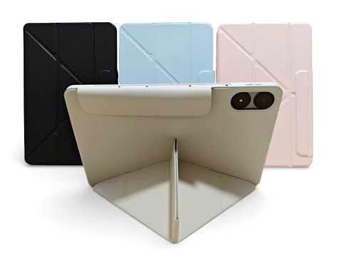 Чехол Xiaomi Redmi pad 2 Pro (12.1) Ivanaks Y-fold противоударный кожаный - фото 1 - id-p2865657268