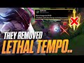 They removed LETHAL TEMPO.... | Dzukill