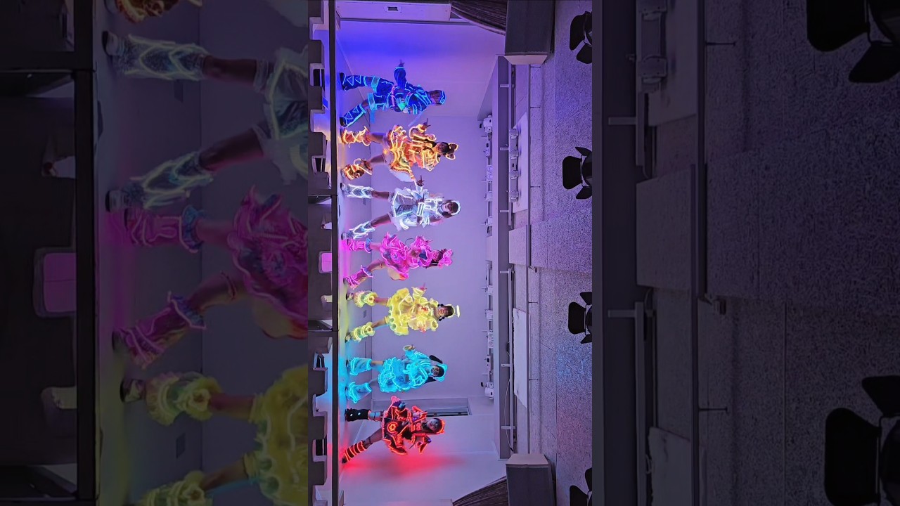 久しぶりにポケダンス🕺 #エレクトリカルアイドル #ふぇありーているず #リアルサイリウムチェンジ #光る衣装 #ポケダンス