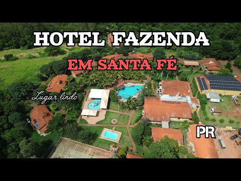 Salto Bandeirante e Também Hotel Fazenda em Santa Fé Pr @Dronesparana