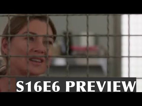 S16E6 Grey's Anatomy Season 16 Episode 6 Promo Preview | S16E6 "Whistlin' Past The Graveyard"