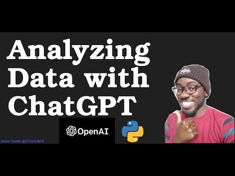 Analysing Data with ChatGPT  (Data Analysis and ML )