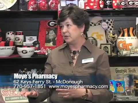 Moye's Pharmacy McDonough Gift Shop on SCB TV's Talk of the Town