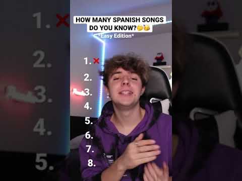 HOW MANY SPANISH SONGS DO YOU KNOW??🤨🥳 #viral #shorts #songtest