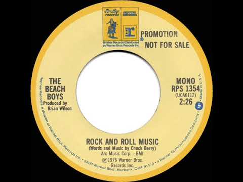 1976 Beach Boys - Rock And Roll Music (mono radio promo 45)