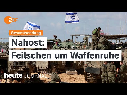heute journal vom 06.05.2024 Waffenruhe in Nahost, CDU-Bundesparteitag, Scholz im Baltikum (english)